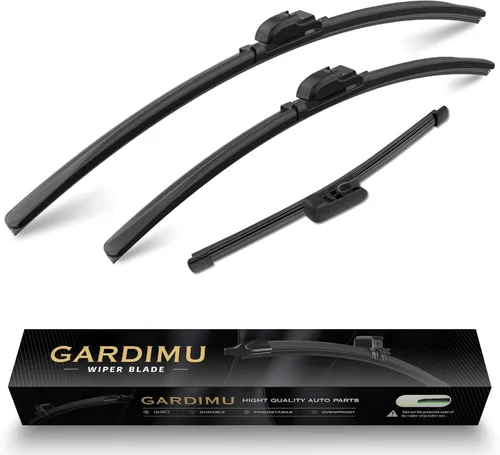 Miniatura 9 de Limpiaparabrisas delanteros para Hyundai Elantra 2002-2007, 20" 18" silenciosos y sin rastros, reemplazo de limpiaparabrisas para todo clima