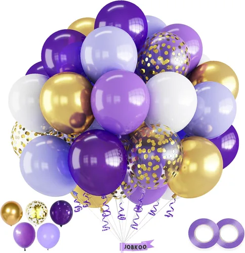 Miniatura 16 de Juego de Globos de Juego Azul y Negro, 60 Piezas, 12 Pulgadas de Azul Claro y Azul Oscuro para Decoraciones de Fiesta de Videojuego, Fiesta