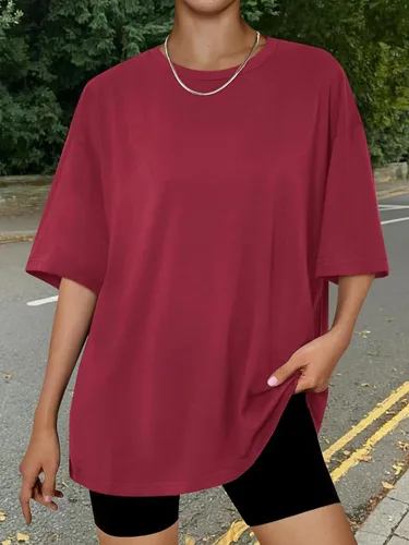 Miniatura 63 de Trendy Queen - Camisetas de entrenamiento de moda para mujer, camisetas atléticas de manga corta para verano y primavera, disponibles en tallas