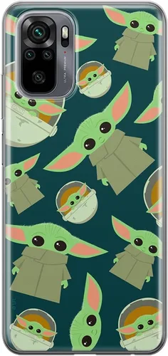 Miniatura 21 de ERT GROUP Caja del teléfono móvil para Xiaomi REDMI Note 10/10S Original y con licencia oficial Star Wars Patrón Baby Yoda 001 adaptado de manera