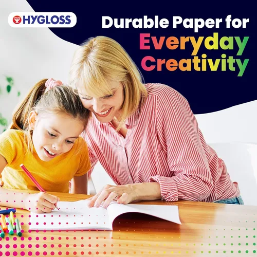 Miniatura 5 de Hygloss Libros en blanco – Paquete de 10 unidades – 5.5 x 8.5 pulgadas A5 colores surtidos – Libros en blanco de tapa blanda para que los niños