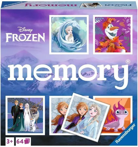 Ravensburger Disney Frozen Memory Game – Pares de fotos a juego para niños a partir de 3 años – Juguete educativo para niños
