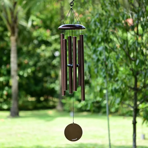 Miniatura 14 de Vanquer Campanillas de viento para tono profundo exterior, campanillas de viento de 32 pulgadas para exteriores, tono profundo, campanillas