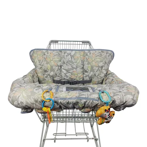 Miniatura 7 de Funda para carrito de compras para bebé, niño, niña, fundas de carrito multien 1 para bebés, funda acolchada suave para silla alta infantil, lavable