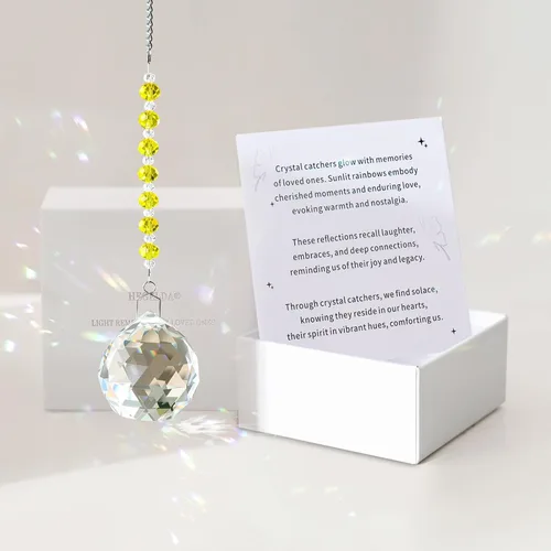 Miniatura 12 de Regalos conmemorativos para la pérdida de papá, atrapasoles de cristal en la memoria, regalos de condolencia por pérdida de papá y padre, regalos