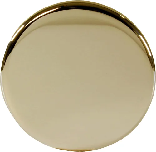 Miniatura 4 de Westbrass Juego de adornos de bañera con punta de hongo con placa frontal flotante, latón pulido, D398RK-01