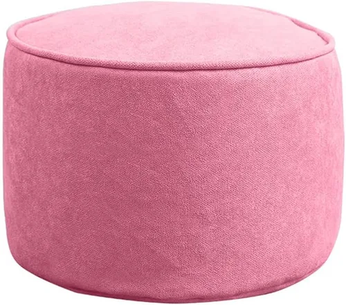 Miniatura 12 de Puf redondo otomano, extraíble y lavable, reposapiés, silla de pie para sala de estar, dormitorio, guardería, habitación de los niños, decoración