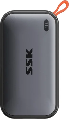 Miniatura 8 de SSK SSD externo de 250 GB, unidades de estado sólido externas SSD USB C de hasta 1050 MB/s, SSD portátil USB 3.2 Gen2 para iPhone 15/Pro, Windows
