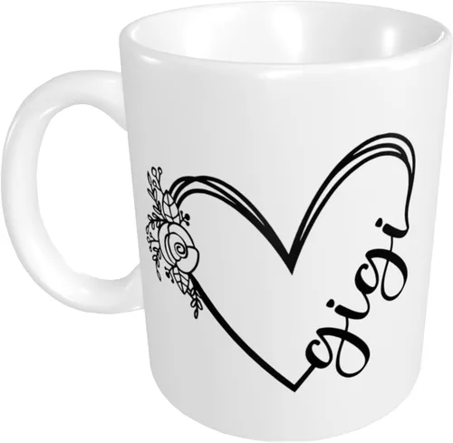 Miniatura 9 de Taza de café divertida de 11 onzas para regalar a la hermana, taza de té de cerámica para mujeres, regalo perfecto para el día de la madre, Navidad