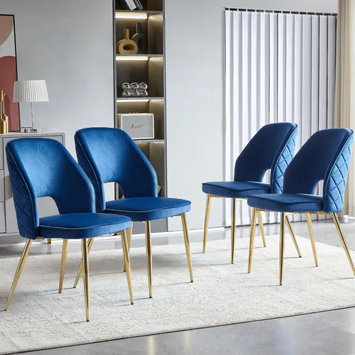 Miniatura 23 de Homedot Juego de 2 sillas de comedor, sillas de cocina modernas para el hogar, silla tapizada para sala de estar, silla lateral única con respaldo