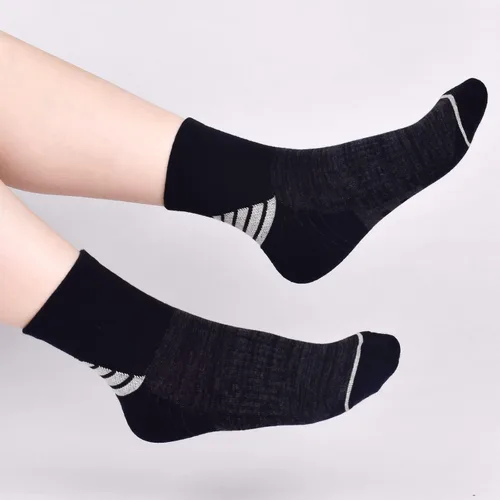 Miniatura 6 de J.WMEET Calcetines atléticos para mujer, calcetines acolchados para correr, senderismo, rendimiento, de algodón, paquete de 6