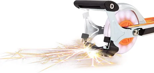 Miniatura 4 de Razor Spark Ultra Kick Scooter para niños a partir de 8 años - Ruedas LED ultra brillantes, freno de guardabarros trasero, manillar ajustable