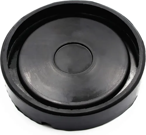 Miniatura 4 de Almohadilla de gato de piso, adaptador de almohadilla de goma Jack, disco protector de riel del marco de elevación del coche/almohadilla (1 unidad)