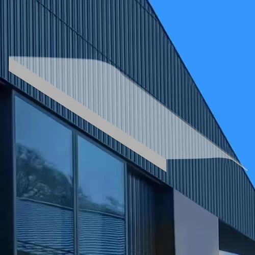 Miniatura 8 de Toldo con dosel, protección UV contra la lluvia y la nieve, refugio contra la lluvia, toldo de mantenimiento gratuito con cubierta transparente