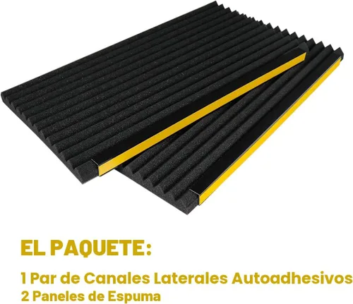 Miniatura 8 de LBG Products Paneles de aislamiento de espuma para aire acondicionado de ventana, kit de panel aislante lateral de CA, paquete de 2, negro, 17
