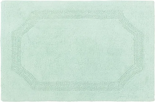Miniatura 3 de Laura Ashley - Tapete de baño reversible de algodón, decoración de baño de alta calidad, lavable a máquina, altamente absorbente, 17 x 24 pulgadas