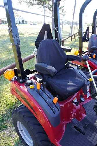 Miniatura 6 de Durafit Seat Covers, Compatible con Mahindra todos los modelos actuales de tractor con asiento de una pieza con reposabrazos. No para asientos