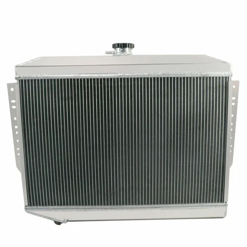 Miniatura 5 de Relé de ventilador de aluminio de 4 filas para Jeep Wagoneer Cherokee J10 J20 J-100 J-2500 J-2600 J-4600 J-4700 J-4800 5.9L/6.6L V8 1973 1974 1975