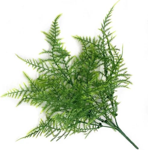 Miniatura 4 de CATTREE Plantas artificiales, plantas de plástico, arbustos, helechos, hierba, arbustos, hojas falsas, boda, hogar, jardín, terraza, centros