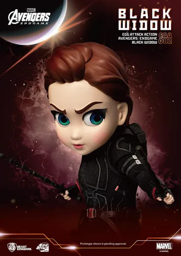 Miniatura 11 de Avengers Endgame: Black Widow EAA-082 Egg Attack Figura de acción