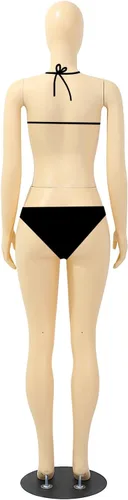 Miniatura 4 de Maniquí femenino de cuerpo completo de 63", maniquí de exhibición de estilo brasileño con base de metal para tiendas de ropa minorista