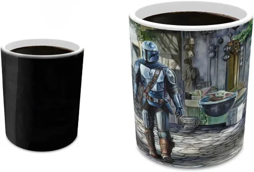 Miniatura 13 de Morphing Mugs Star Wars - The Book of Boba Fett - Un nuevo comienzo - Una taza sensible al calor de 16 onzas - Imagen completa revelada cuando se