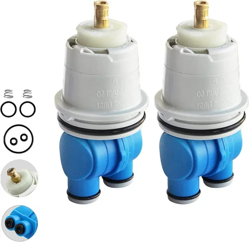 Miniatura 8 de RP19804 - Cartucho de ducha de presión Blance de repuesto para bañera y ducha serie 1300/1400, se adapta a válvulas de monitor seleccionadas