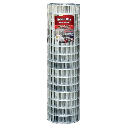 Miniatura 12 de YardGard Alambre soldado de malla de 2 x 4 pulgadas, 48 pulgadas x 50 pies, calibre 14, valla de alambre de acero galvanizado, ideal para recintos