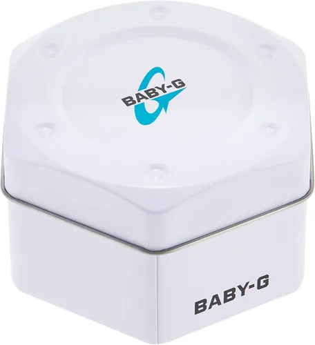 Miniatura 5 de Casio Baby-G BG169R-8B Protector facial iónico de metal gris azul reloj digital Gris Digital