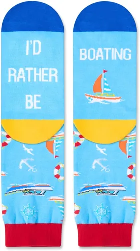 Miniatura 3 de Zmart Funny Baseball Softball Hockey Soccer Boating Gifts for Men Women, Unisex Novelty Ice Field Hockey Rugby Socks