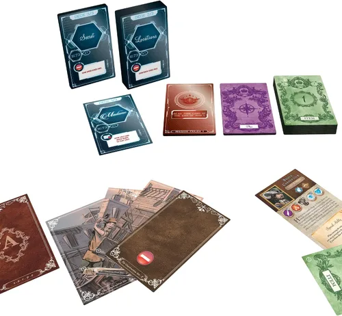 Miniatura 4 de Time Stories Madame EXPANSION - Sumérgete en Versalles del siglo XVII, juego de aventura, juego de estrategia cooperativa para niños y adultos, a