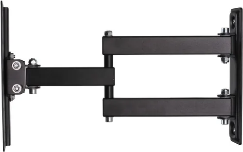 Miniatura 5 de VideoSecu Soporte de pared giratorio para TV con inclinación articulada para la mayoría de TV LCD LED de 27-47 pulgadas, pantalla plana negra ML510B
