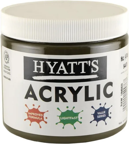 Miniatura 113 de Hyatt's Alizarine - Pintura acrílica carmesí Tubo de pintura acrílica de 2.5 fl oz de grado artístico Secado rápido y pintura no tóxica