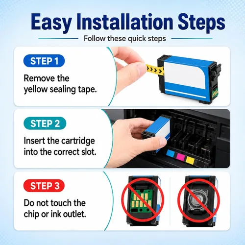 Miniatura 5 de Cartuchos de tinta remanufacturados de repuesto para cartuchos de tinta negros 232XL (paquete de 2) de repuesto para cartuchos de tinta Epson 232XL