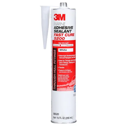 Miniatura 12 de Adhesivo/sellador Marine 3M 5200 de curado rápido, Blanco, 1