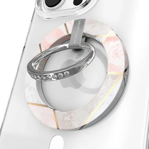 Miniatura 14 de VELVET CAVIAR Compatible con MagSafe Phone Grip – Soporte de anillo magnético con soporte ajustable – Accesorios MagSafe removibles para iPhone 16