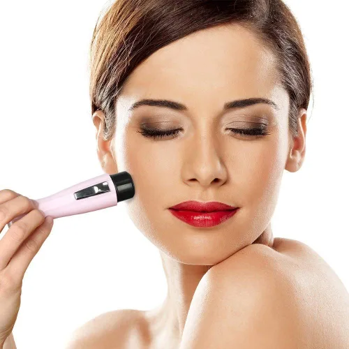 Miniatura 2 de Removedor portátil de cabello indoloro para mujeres sin defectos - sin dolor, afeitadora eléctrica para damas - elimina el vello facial, labial