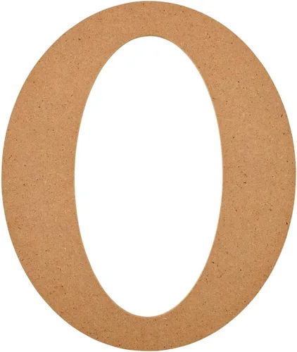 Miniatura 35 de Plaid Letra de madera sin terminar, superficie de madera de 5" perfecta para proyectos de bricolaje, artes y manualidades, 63572