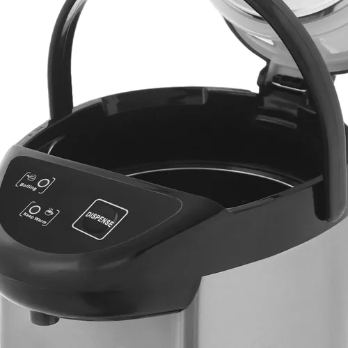 Miniatura 7 de Hervidor eléctrico de 4 litros, tetera de acero inoxidable con 3 modos de dispensación de agua, olla eléctrica para cocina, comedor, sala de estar