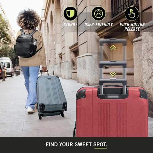 Miniatura 79 de Kenneth Cole Reaction Out Of Bounds - Equipaje de transporte vertical, Carbón), 5705058