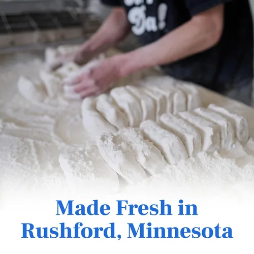 Miniatura 6 de Norsland Auténtico pan plano noruego de papa Lefse – 3 paquetes (8 onzas cada uno, 6 piezas en total) Sin conservantes Perfecto para días