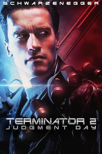 Terminator 2 - Póster del Día del Juicio Final #3 - Película de ciencia ficción de acción de los años 90, arte de pared, película retro, decoración
