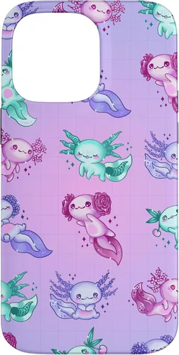 Miniatura 21 de Funda con patrón Axolotl para iPhone 12/12 Pro