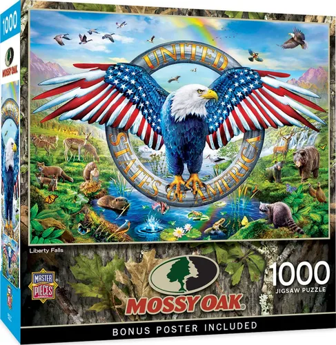Miniatura 8 de MasterPieces Mossy Oak - Freedom for All - Rompecabezas de 1000 piezas
