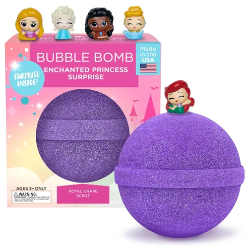 Miniatura 11 de Bombas de baño de unicornio para niñas con juguetes esponjosos sorpresa en el interior de Two Sisters - Grandes bombas de burbujas para niños