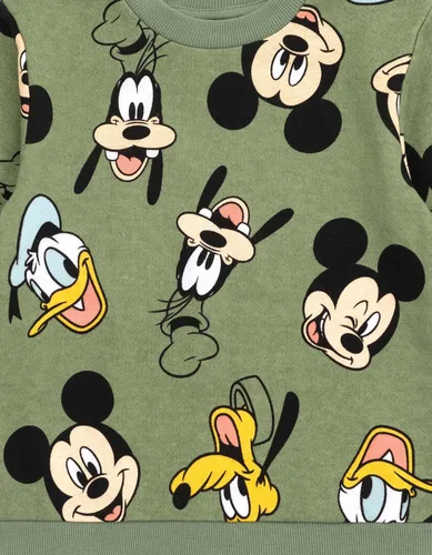 Miniatura 4 de Disney Mickey Mouse - Conjunto de sudadera y pantalones deportivos para niños pequeños