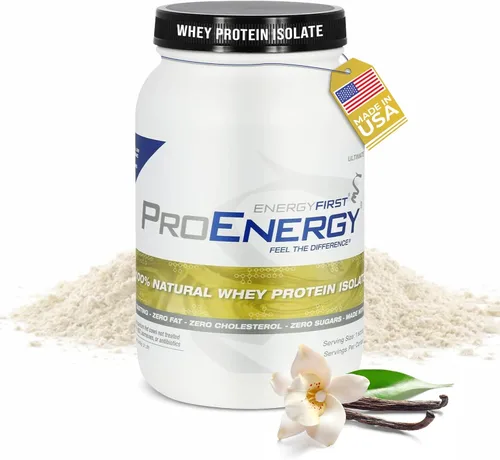 Miniatura 6 de EnergyFirst Aislado de proteína de suero de chocolate alimentado con pasto (2 libras), batido alto en proteínas, sin gluten, sin OMG, ideal
