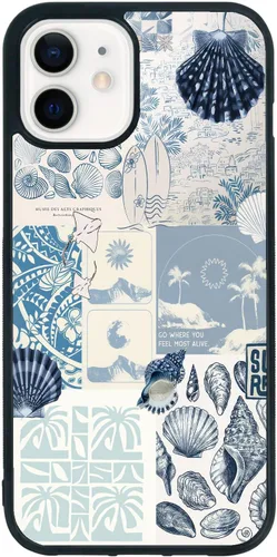 Miniatura 116 de Funda de teléfono de playa de verano a prueba de golpes y protectora con hibisco, bonitas fundas de teléfono para iPhone XR jamaica (Hibiscus Flower)
