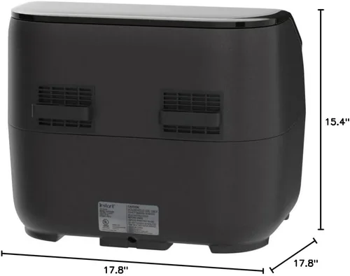 Miniatura 8 de Freidora de aire Instant Pot Vortex Plus XL 8QT ClearCook, ventanas transparentes, programación personalizada, funciones 8-en-1 que crujen, asan