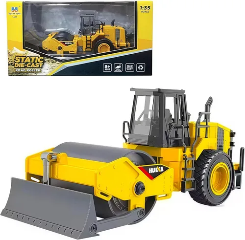 Miniatura 11 de Gemini&Genius Juguete de excavadora de taladro, auto de máquina de demolición, juguete de vehículo de construcción a escala 1/35 de martillo de 1:35
